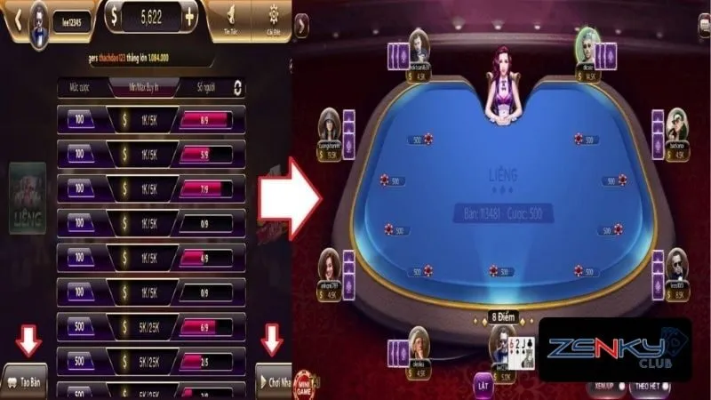 cách chơi bài Liêng