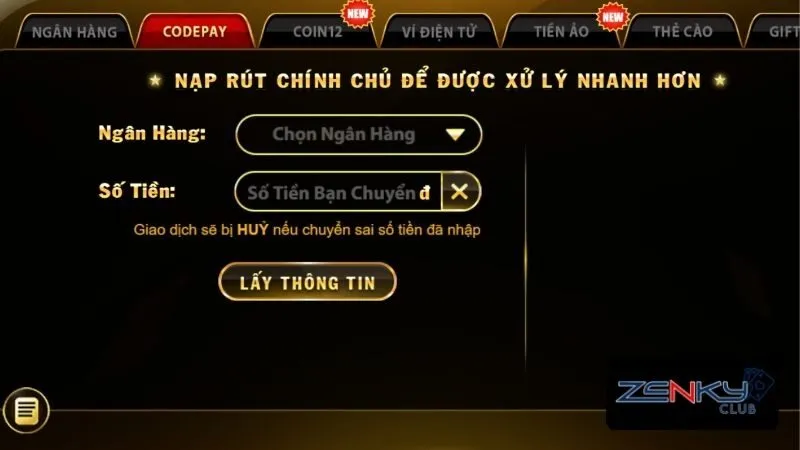 Phương thức thanh toán thuận tiện nhất cho người chơi